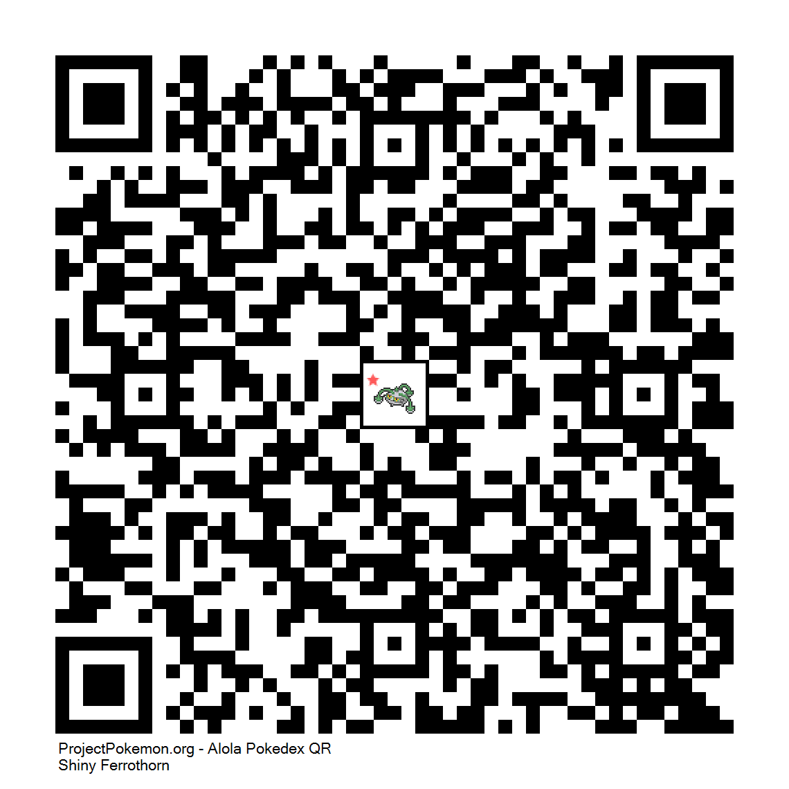 Cdigo QR de Ferrothorn variocolor
